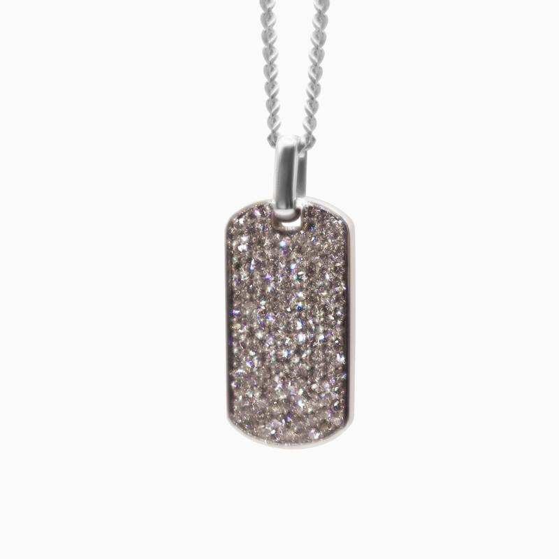 Diamond Tag Pendant