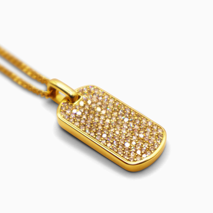 Diamond Tag Pendant