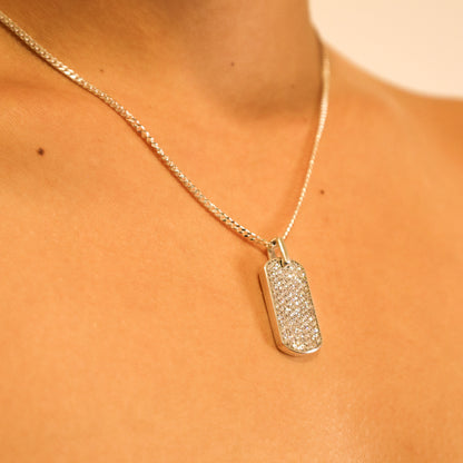 Diamond Tag Pendant