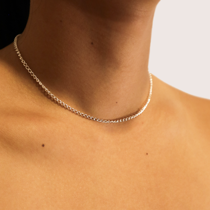 Curb Choker Necklace