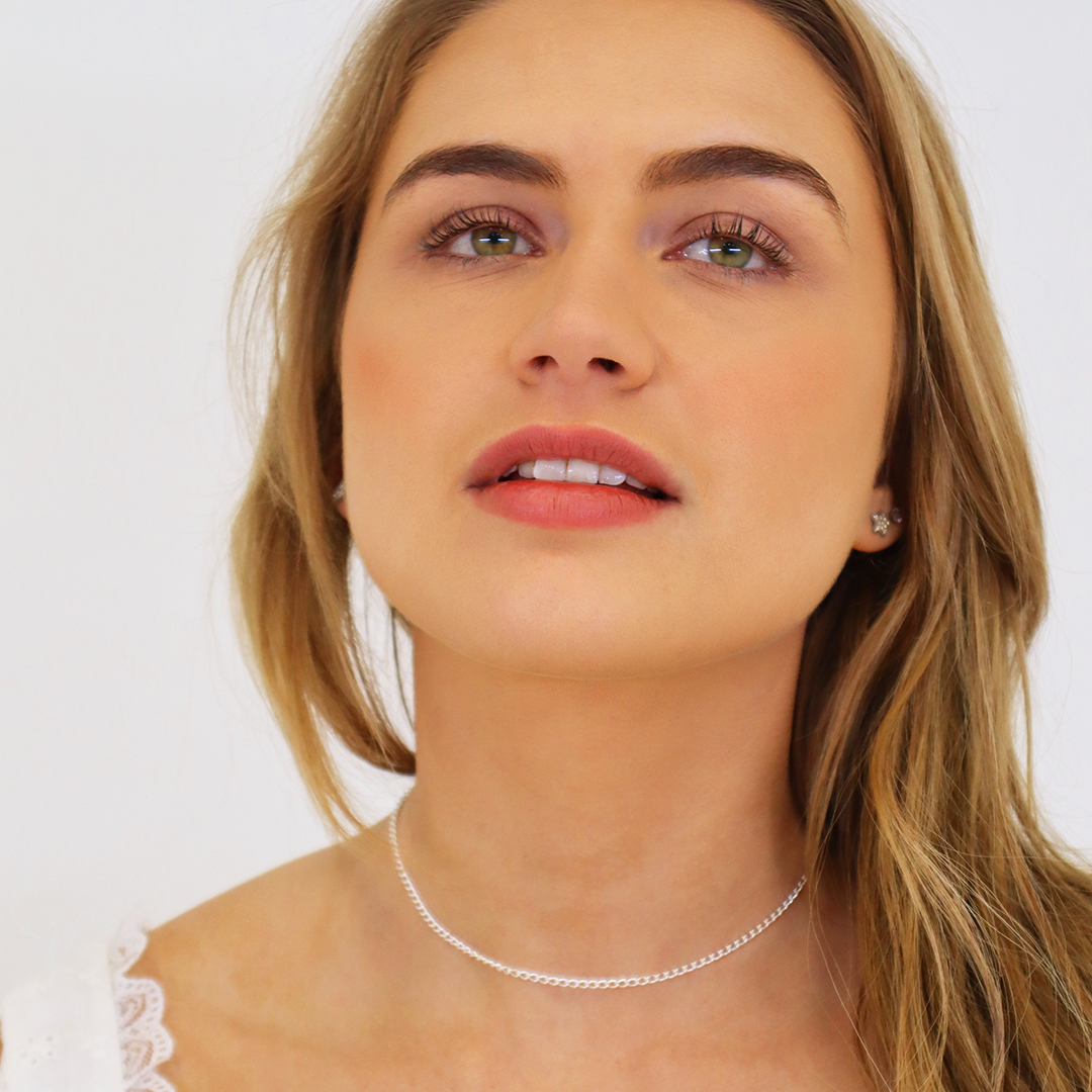 Curb Choker Necklace