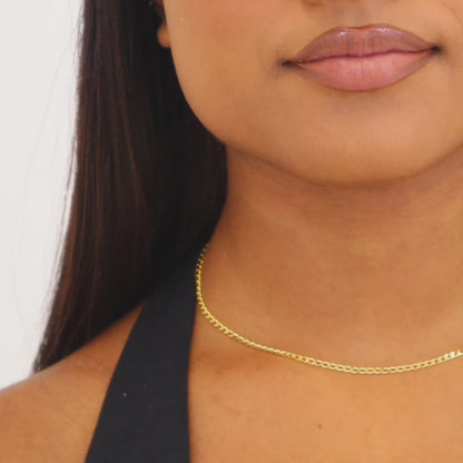 Curb Choker Necklace